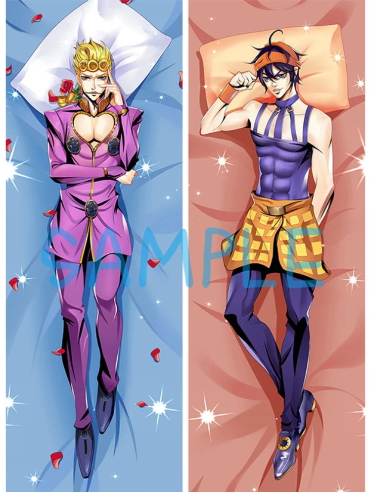Anime JOJO Cosplay Dakimakura Christmas present Pillow Case Hugging Body Prop