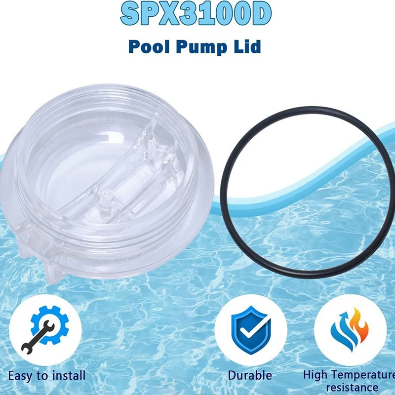 

Pool Pump Sand Filter Strainer Cover Effective Reusable Swimming Pool Pump Strainer Lid For Sp3007, Sp3010, Sp3015 Parts