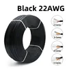 Black 22AWG