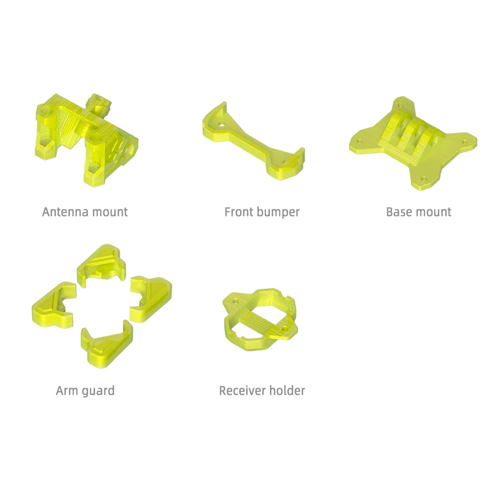Supports de protection TPU pour Volador VX3, installation sur les bras du drone avec visserie