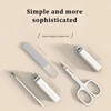 New Nail Clipper set Stainless Steel Home Nail Clippers High-grade Professional Manicure Set Portable Personal Care tools 4