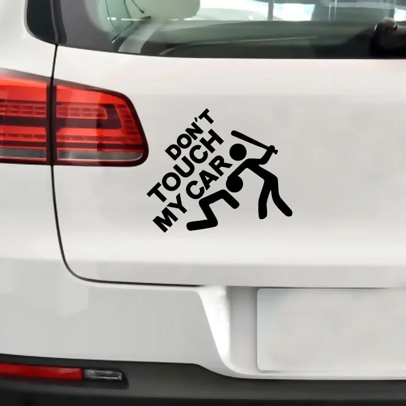 Adesivo "Don't Touch My Car" Con Mitragliatrice Tuning-Auto - Adesivi Moto - Foto 7