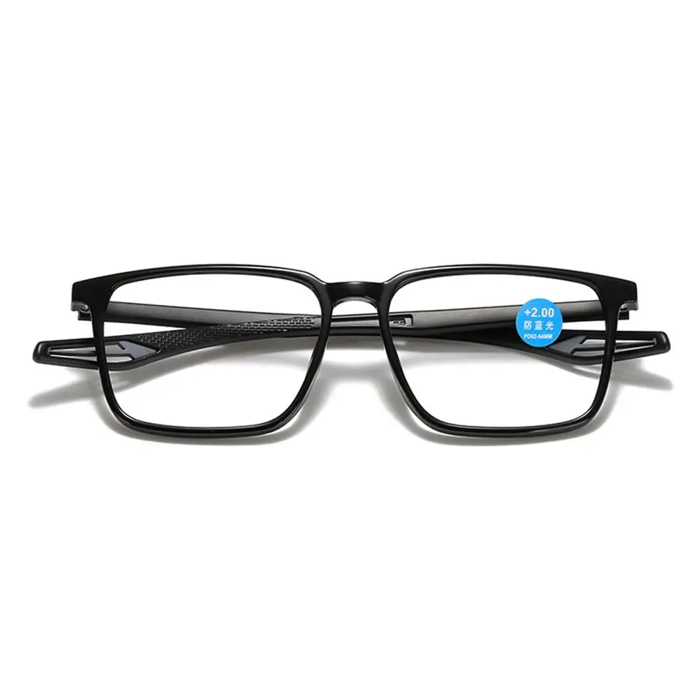 

Men Ultralight Square Reading Glasses Blue Light Blocking TR90 Sports Presbyopia Eyeglasses Women Hyperopia Optical Eyewear