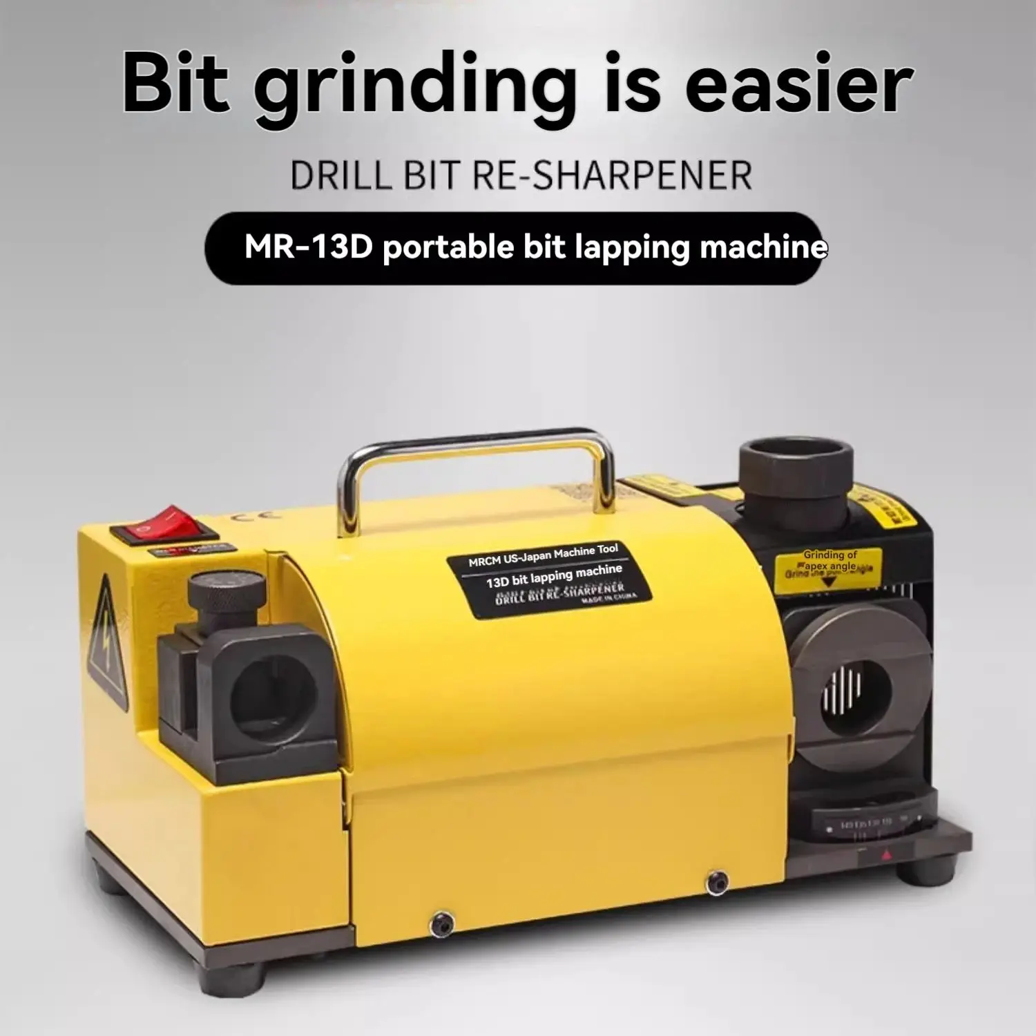 

Special tool for drill bit grinding machine, grinding wheel, blade sharpener