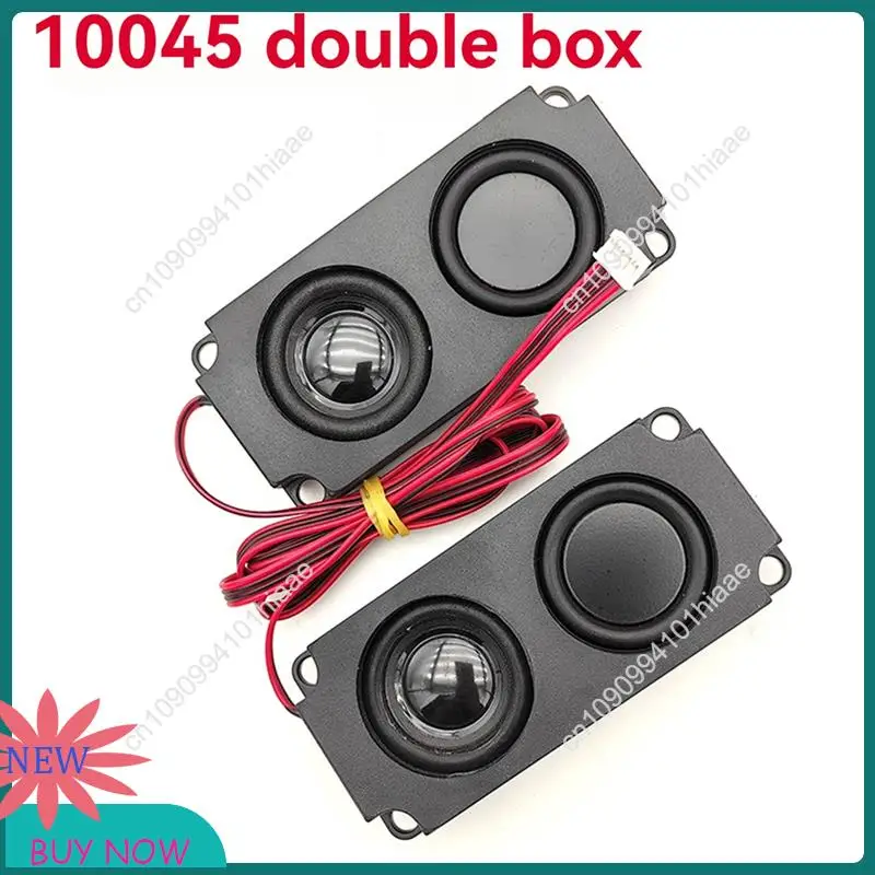 L69A 2 Stück kompakte quadratische Lautsprecher Soundsystem 45100 Lautsprecher, ideal für Heim-Audio und tragbare Nutzung