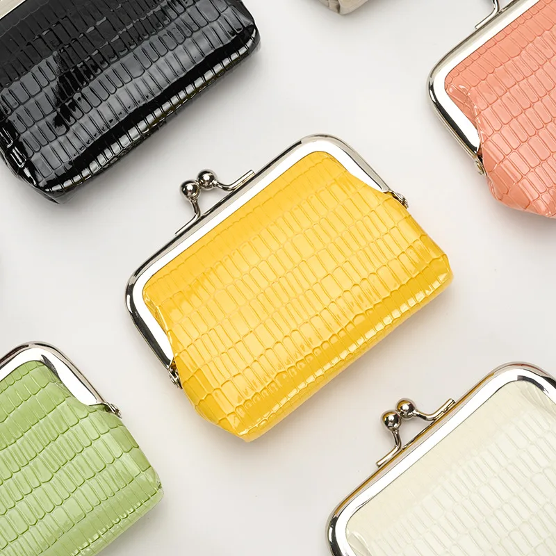 Vintage Wallet for Women New Crocodile Texture Mini Coin Card Holder Bag Small Wallets Female Handbags 9313