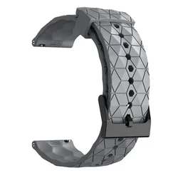 Enhanced Silicone Sports Strap for Smartwatch - Soft Replacement Wristband Accessories (03 - Gary)