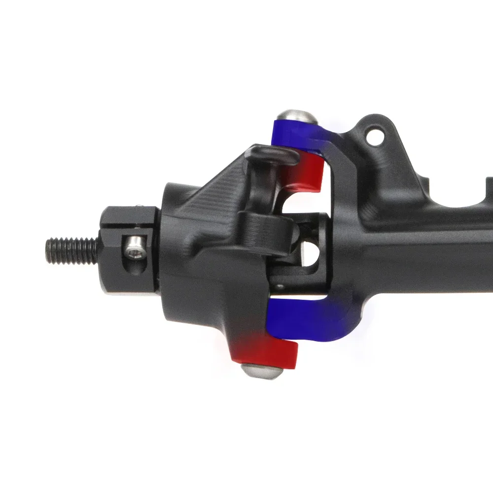 1/10 RC Rock Crawler Integrated Aluminum Axle Black Gray