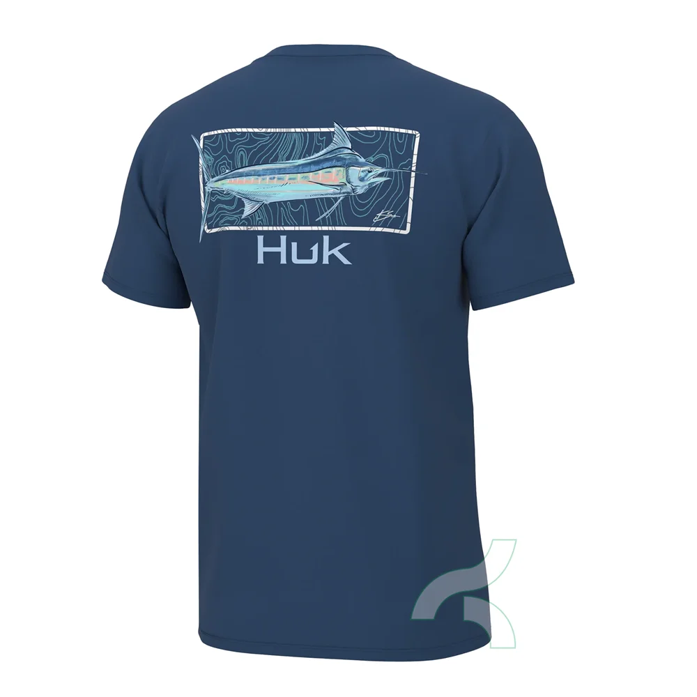 HUK Fishing Shirts Outdoor Sun Protection Fishing Clothing Summer