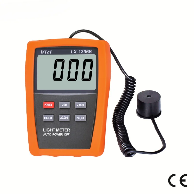 Misuratore Di Luce Digitale 10-200000 Cd/M2 Lux Tester Rilevatore Di Luminosità Uv Lineare Per Eye Crt Tv Led Screen Data Hold