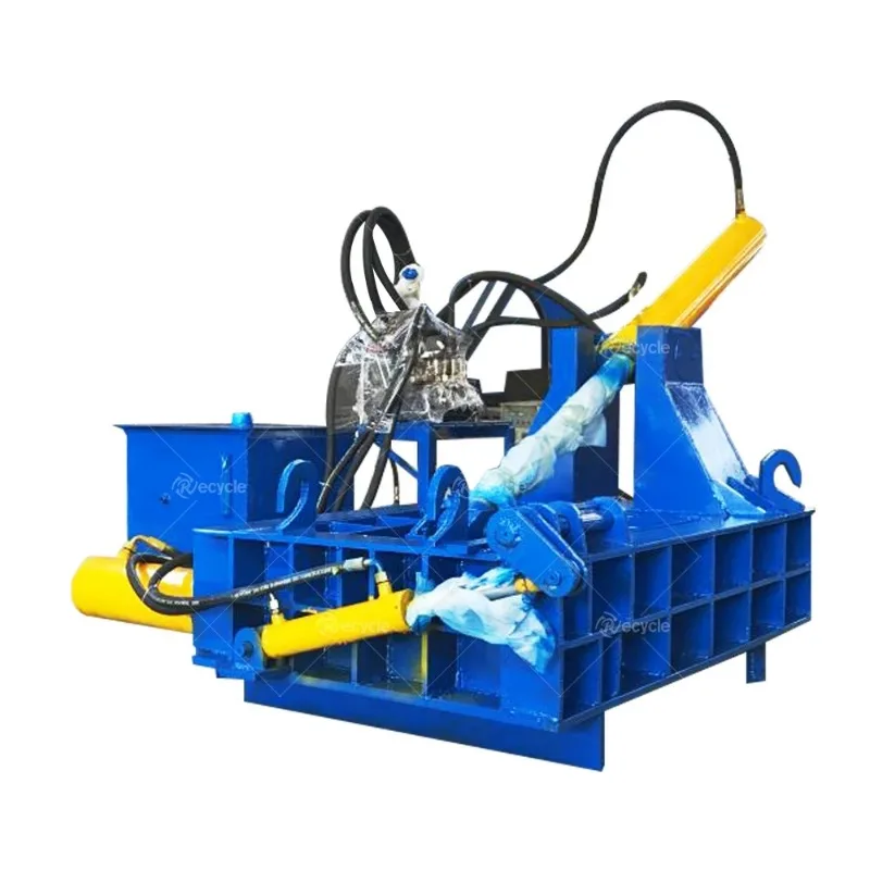 Macchina Automatica Per Balle Di Lattine Di Alluminio In Ferro Per Bricchettatrice Di Rottami Metallici