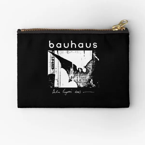 

Bauhaus, Бела лугоси с крыльями летучей мыши, кармашки на молнии, чистые косметические бритвы, мужские носки для ключей, упаковка для денег