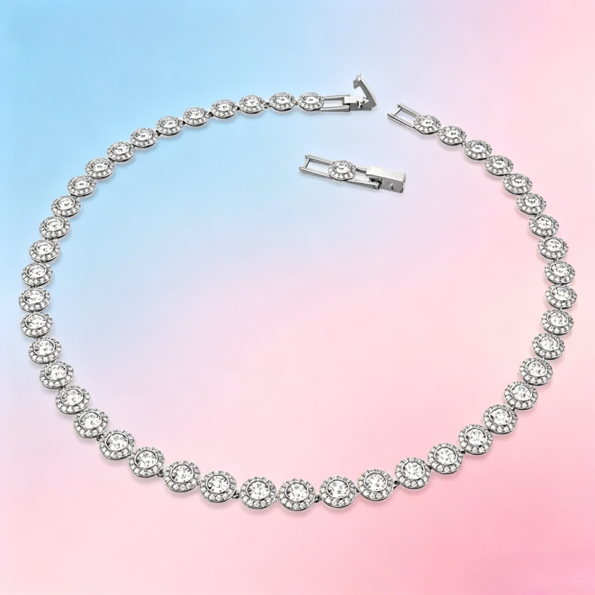 2026 Round Jewelry Set, Unique Earrings,Bracelet,Necklace, For Daily, Party, And Banquet Decor