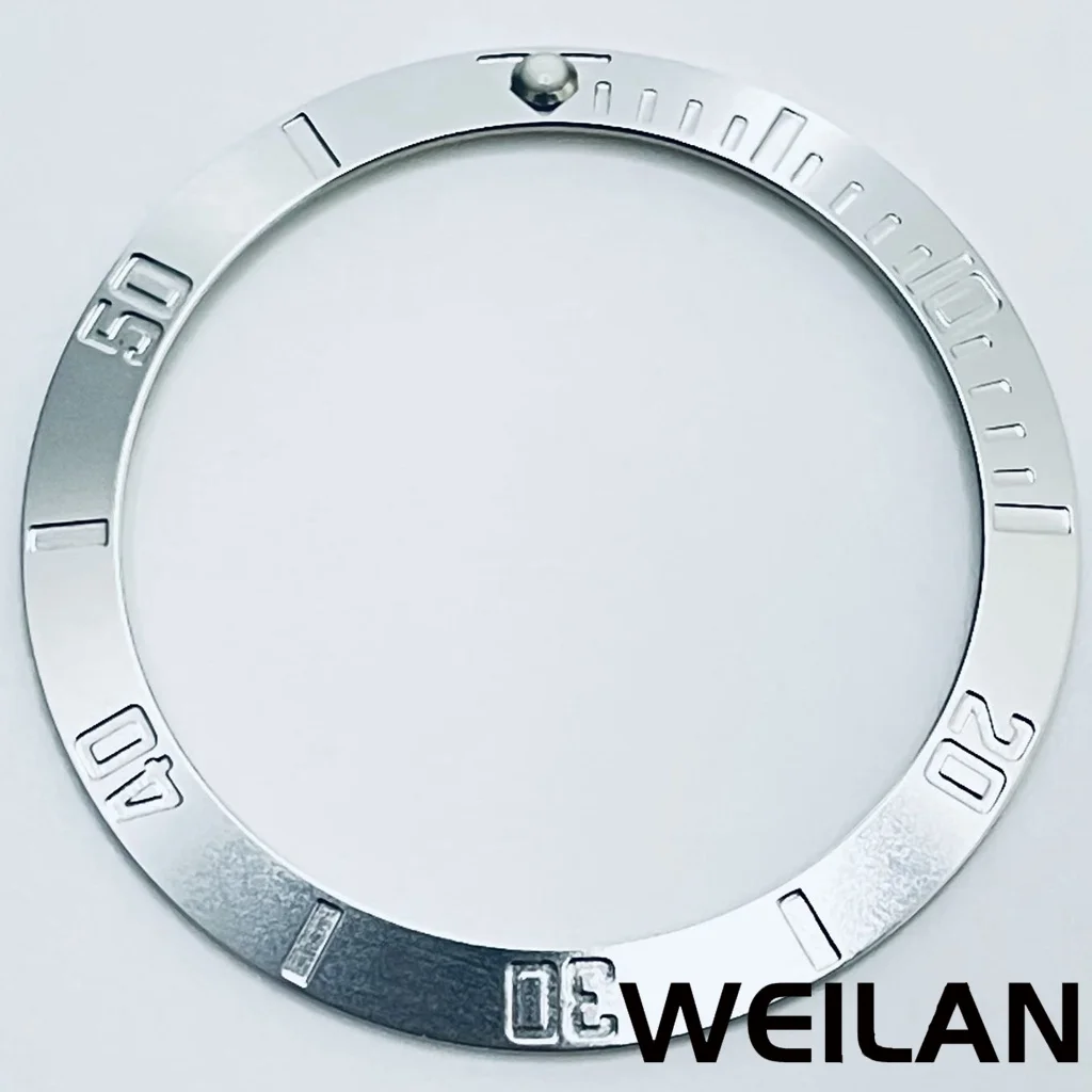 Ceramic & Aluminum GMT Diver-Style Bezel Insert for 40mm Cases - Premium Diving Accessory