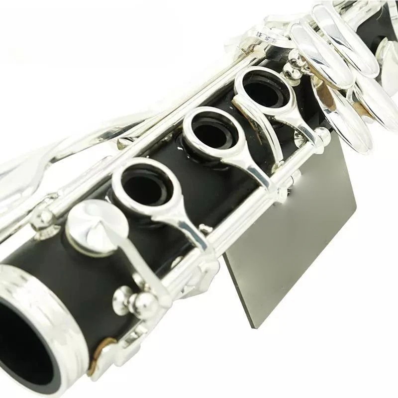 Clarinet Instrument Blackwind 17 Key Silver Plated Professional Performance
