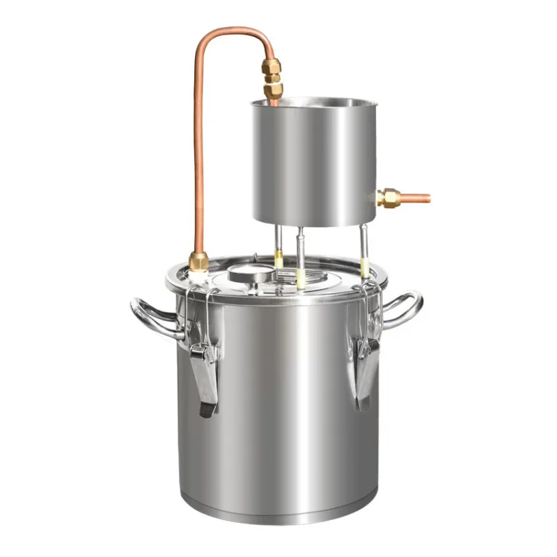 Electric Distiller Alcohol Making Brandy Distilling Machine Wine Beer Fermentation Pot Whisky Distillery Collumn Equipment