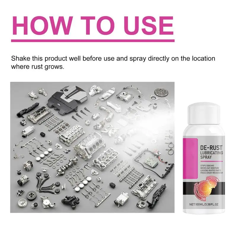 

Смазка для удаления ржавчины, 100 мл