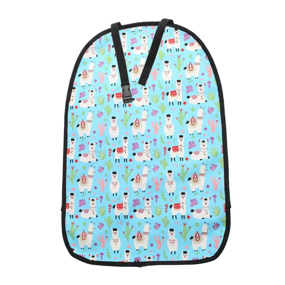 Transparent Waterproof Pad 3 Colors Car Seat Backrest Protective Cover Pad Child Dirt-proof Mud Floor Mat Kick Dust Bag