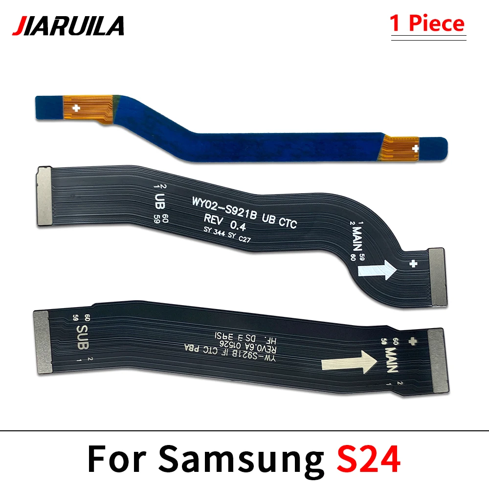 삼성 S24 플러스 울트라 USB 도크 충전 포트 메인 보드 WIFI 신호 LCD 화면 디스플레이 플렉스 케이블 커넥터 S921 S926 S928