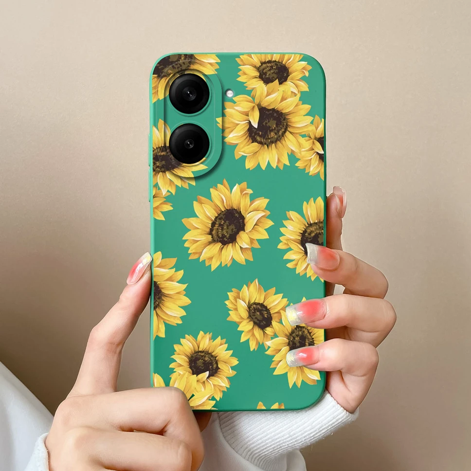 Lovely Dinosaur Lightweight Anti-Drop Liquid Silicone Phone Case