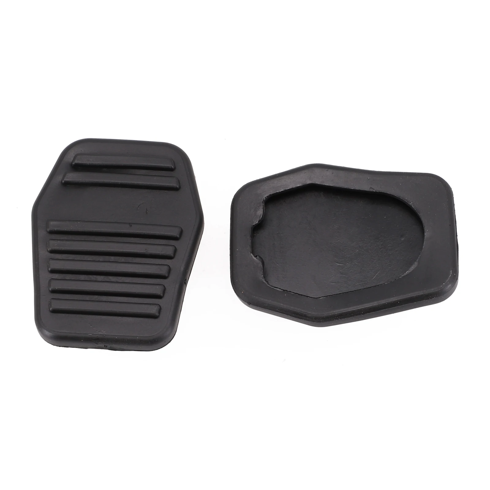 2pcs Rubber Pedal Pad Rubber For Ford MK6 MK7 Connect 02-14 94BB7A624AA Pedals Pads Parts Accessories