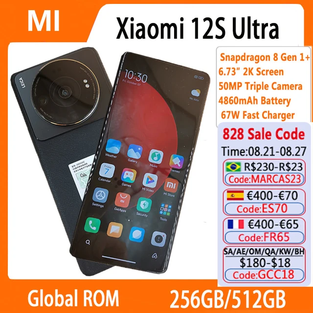 Xiaomi Mi 11 Ultra 5G Smartphone Android 11 Octa Core Global ROM
