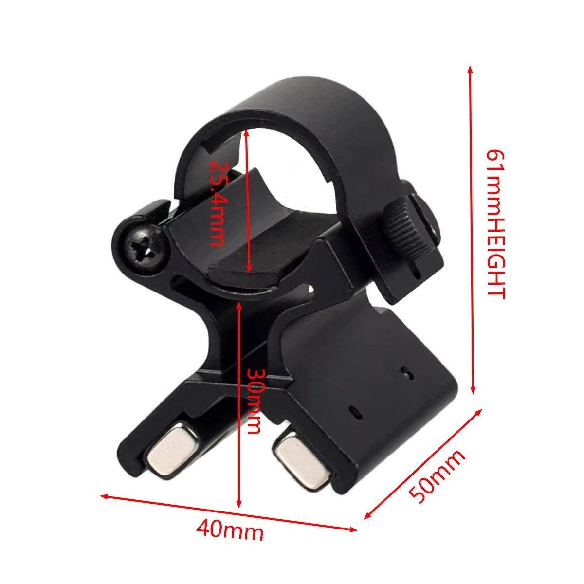 Rifle Scope Mount Scope Mount Adapter Flashlight Scope Mount Weapon Flashlight Mount Flashlight Mount Magnetic Concealment Mount Magnetic Scope Gun Mount Magnet Flashlights Mount Strong X Holder Led Riflescope Laser Torch Lanterna Bracket Bike Hunting