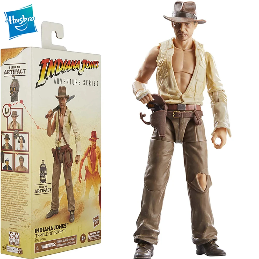 

[In Stock] New Hasbro Indiana Jones Adventure Series Indiana Jones (Temple of Doom) 6-Inch Action Figure Model F6066