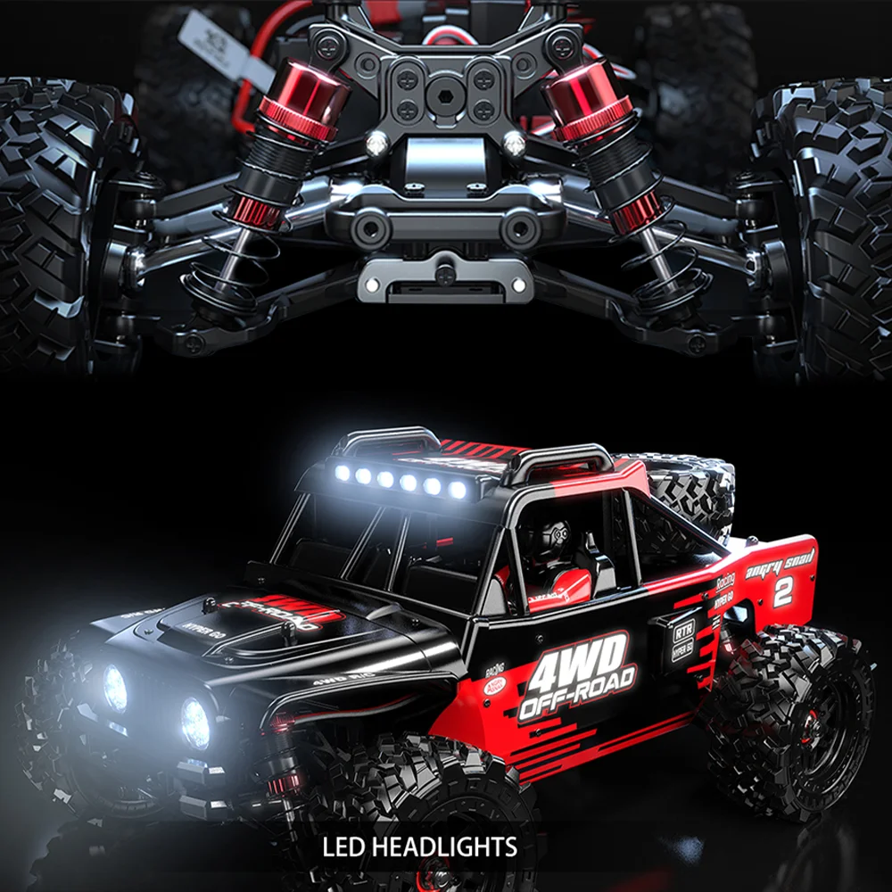 MJX 14209 Hypergo 1/14 V2.0 Rc Remote Control Car 3S/2S Battery 4WD Off-road Racing RC Truck 2.4G Brushless Drift Car Electric 6