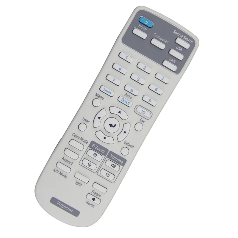 교체용 프로젝터 리모컨 219863500, 엡손 브라이트링크 725Wi/1485Fi,EX3280, EX9230, 홈 시네마 880
