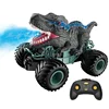 Dinosaur Appearance Electric Off-Road RC Animal Car 2.4G Spray Cool Lighting Dual Motor Remote Control Stunt Car Kids Toy Gift 6