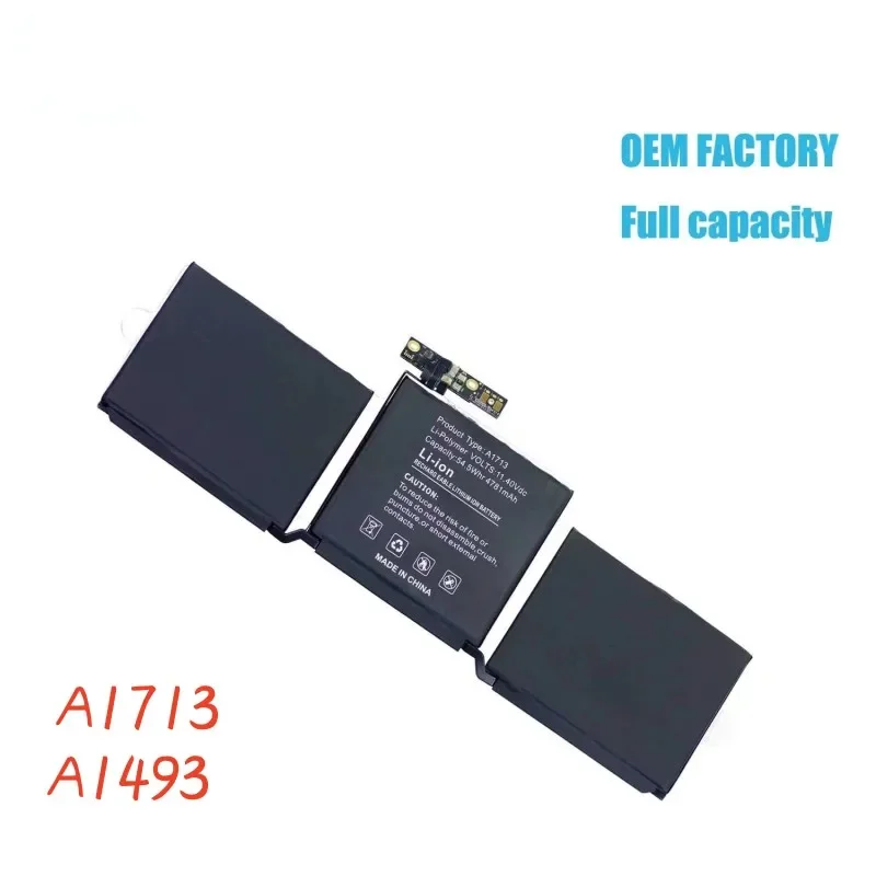 

4781 мАч для Apple Macbook A1713. A1493. A1502 A1708 2013-2014. Идеальная совместимость и плавное использование аккумулятора ноутбука