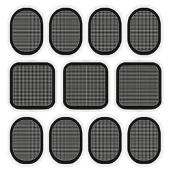 Electrode EMS Muscle Stimulator Acupuncture Patch Replacement Gel Sheet Physiotherapy Tens Pads Abdominal Toner Massage Abdomen