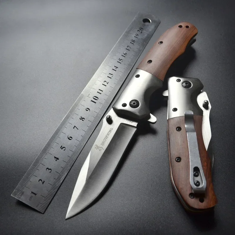

DA51 Steel Folding Pocket Knife for Men High Hardness Self Defense Military Tactical Outdoor Survival Pocket Knives for Hunting