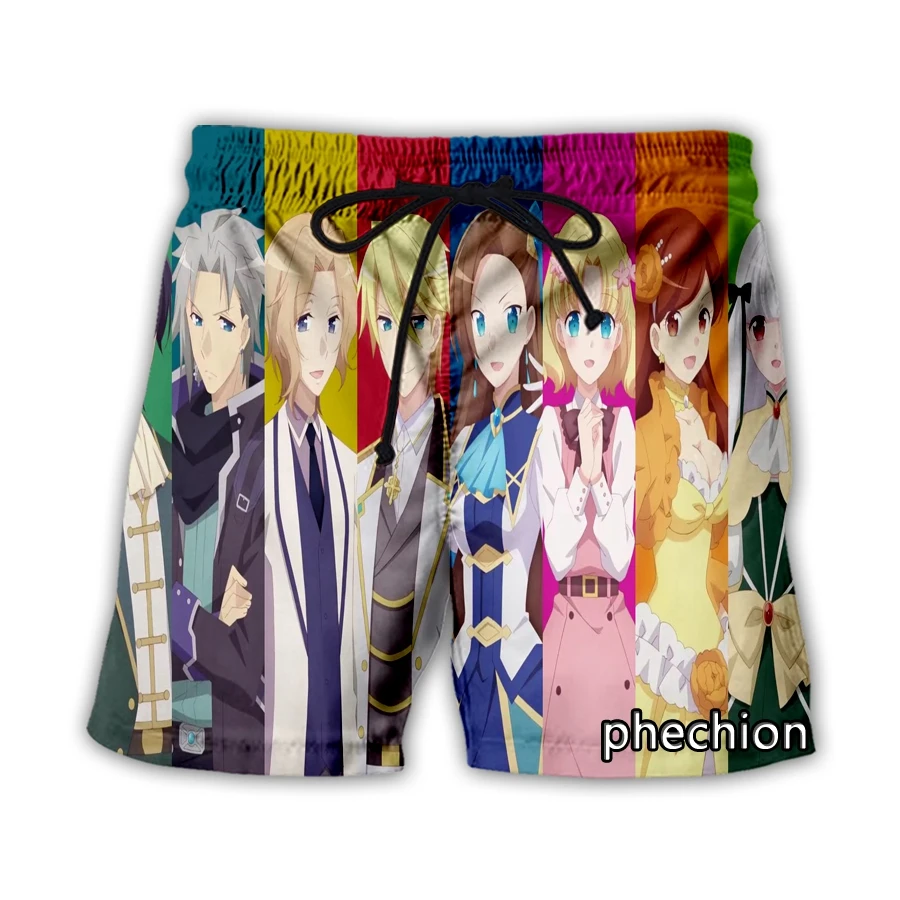 

Новые мужские/женские повседневные шорты phechion с мультяшным 3D-принтом, модная уличная одежда, мужские свободные спортивные шорты A153