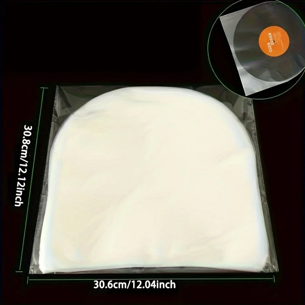 Vinyl Record Sleeves 50PCS 5-12 inch
