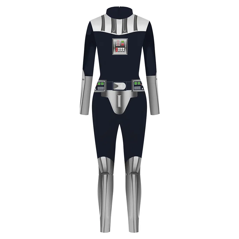 Darth Vader Cosplay Uniform Party Jumpsuits Sexy Bodysuit Wear Cosplay Costume Catsuit Zentai Suit