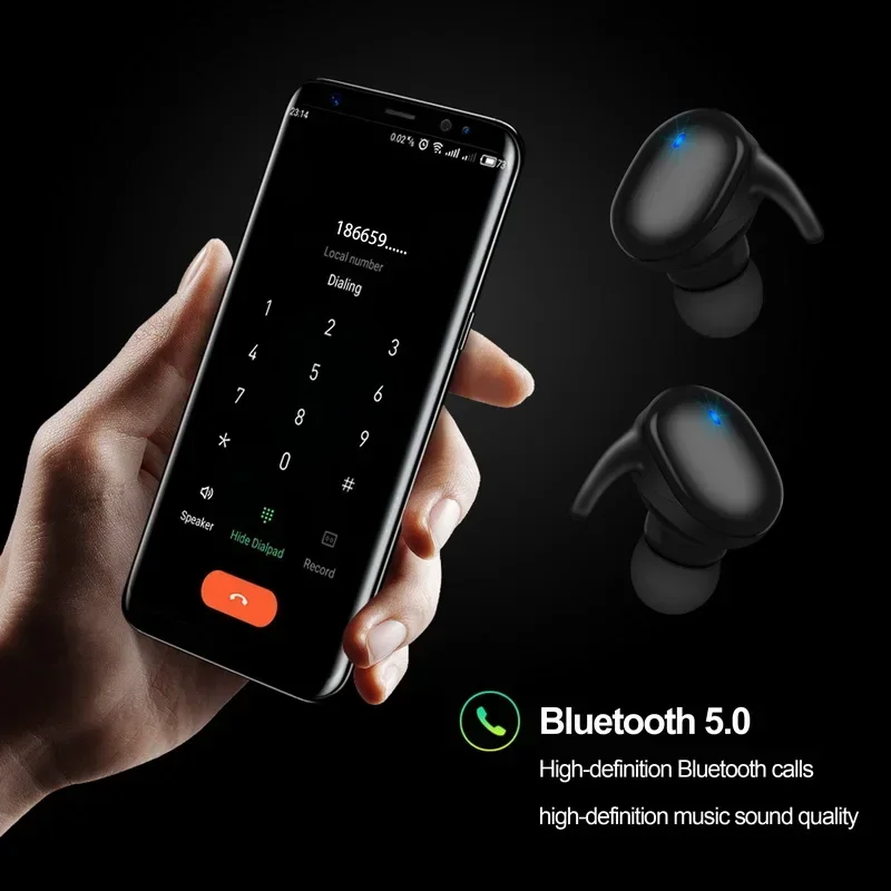 Y30 TWS Wireless Bluetooth headset 5.2 Wireless headphones Earbuds In-ear Noise Reduction Waterproof Headphones for allphones 6