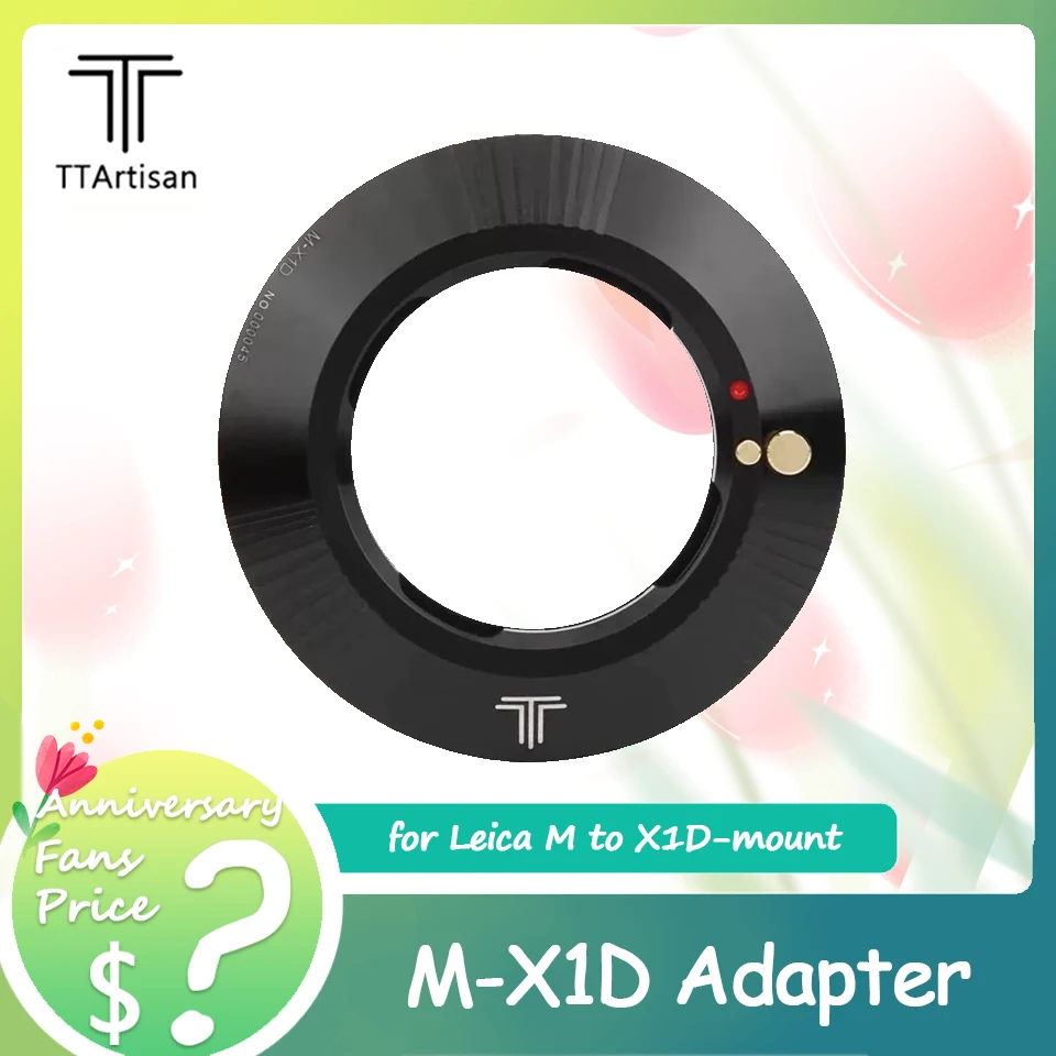 Ttartisan M-X1D Anello Adattatore Per Leica Voigtlander Zeiss M A Holleblad X1D-Mount Accessori Per Fotocamere Mirrorless