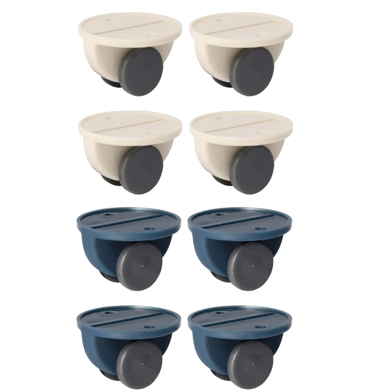 

4pcs Adhesive Swivel Casters Universal Furniture Wheel Castor Roller for Storage Box Platform Paste Pully Dropship