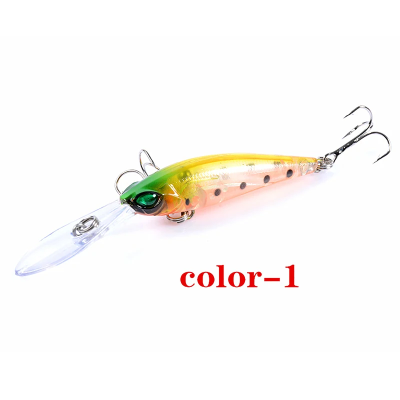 

9.4cm/6.2g Minnow Plug Fishing Lures Floating Hard Baits Swimbaits Fishing Tackle Tool For Trout Walleye Pike Etc Dropshipping