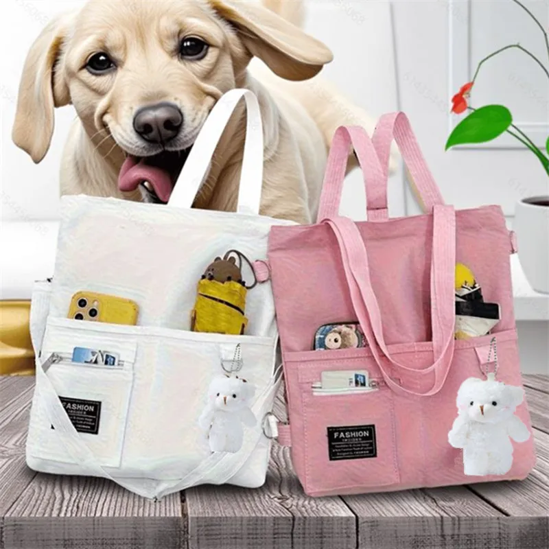 Campus Cute Canvas Handbag, Casual Tote Bag, Large Capacity Shoulder Bags for Student Backpack Handbags Shoulder Cross Body Bags