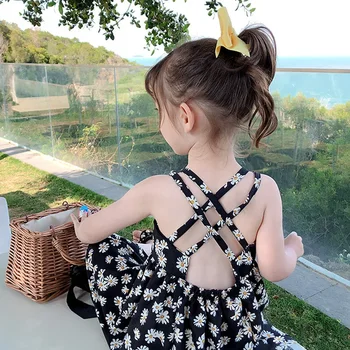 Girls Daisy Slip Dress 1