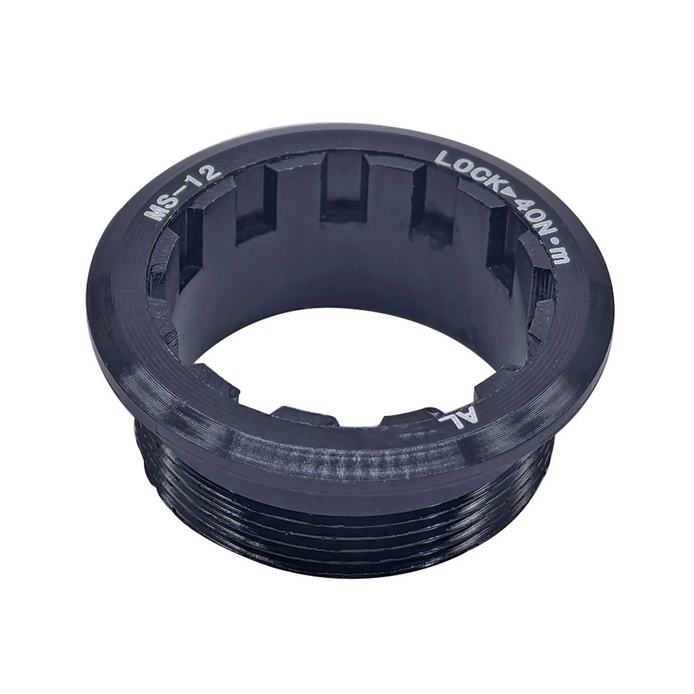 2 Pcs Bike Cassette Lockring CNC Aluminium Flywheel Cover MicroSpline 12 Speed Bicycle Part Accessories bike cassette lockring