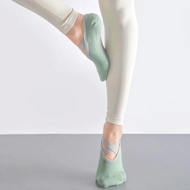 Calzini Antiscivolo Per Yoga E Pilates - 3 Paia Con Grips In Silicone, Taglia Unica Uomo/Donna