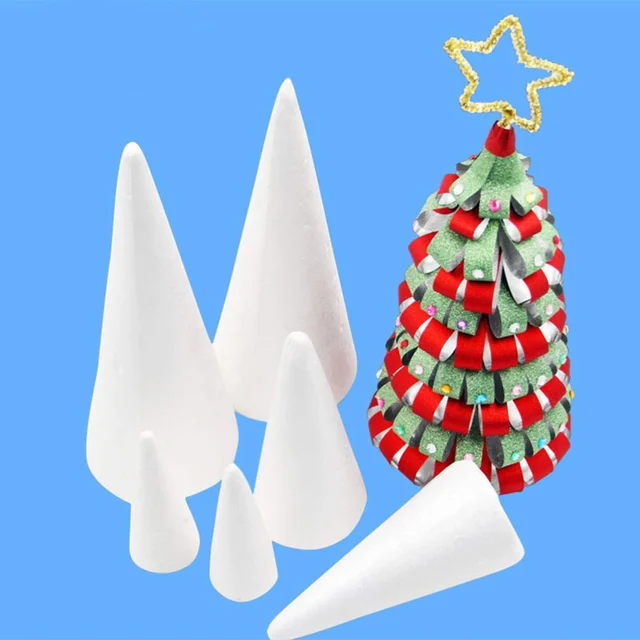 24Pack Foam Tree Cones Cones Shaped Foam For Arts, Crafts, Christmas Tree,  School, DIY Craft Project - AliExpress