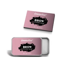 

Bivanfe Long-lasting Colorless Wild Eyebrow Shaping Soap Waterproof Eyes Brow Styling Cream Transparent Eyebrow Soap Eyes Makeup