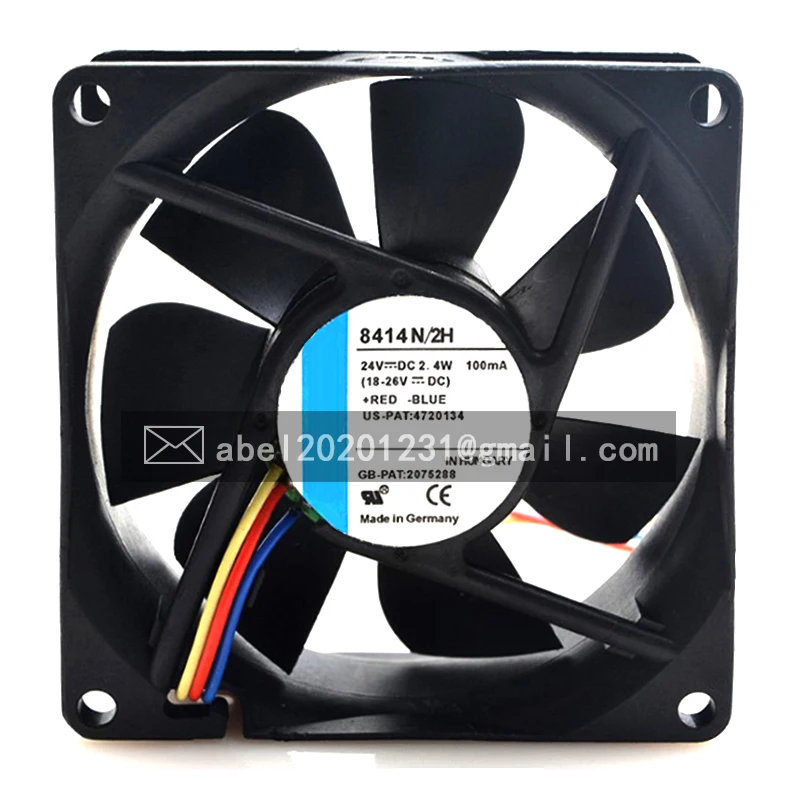 

BRAND NEW ORIGINAL 8414N/2H 8414 N/2H 4VDC COOLING FAN 8025 80*80*25MM 8CM