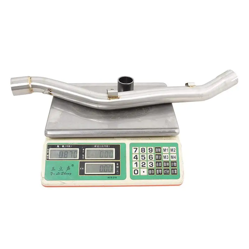 51MM Exhaust Pipe For Suzuki DR650 S SE 19-22 Motorcycle Muffler Mid Link Pipe Escape Connect Tube Slip On Stainless Steel - Image 5