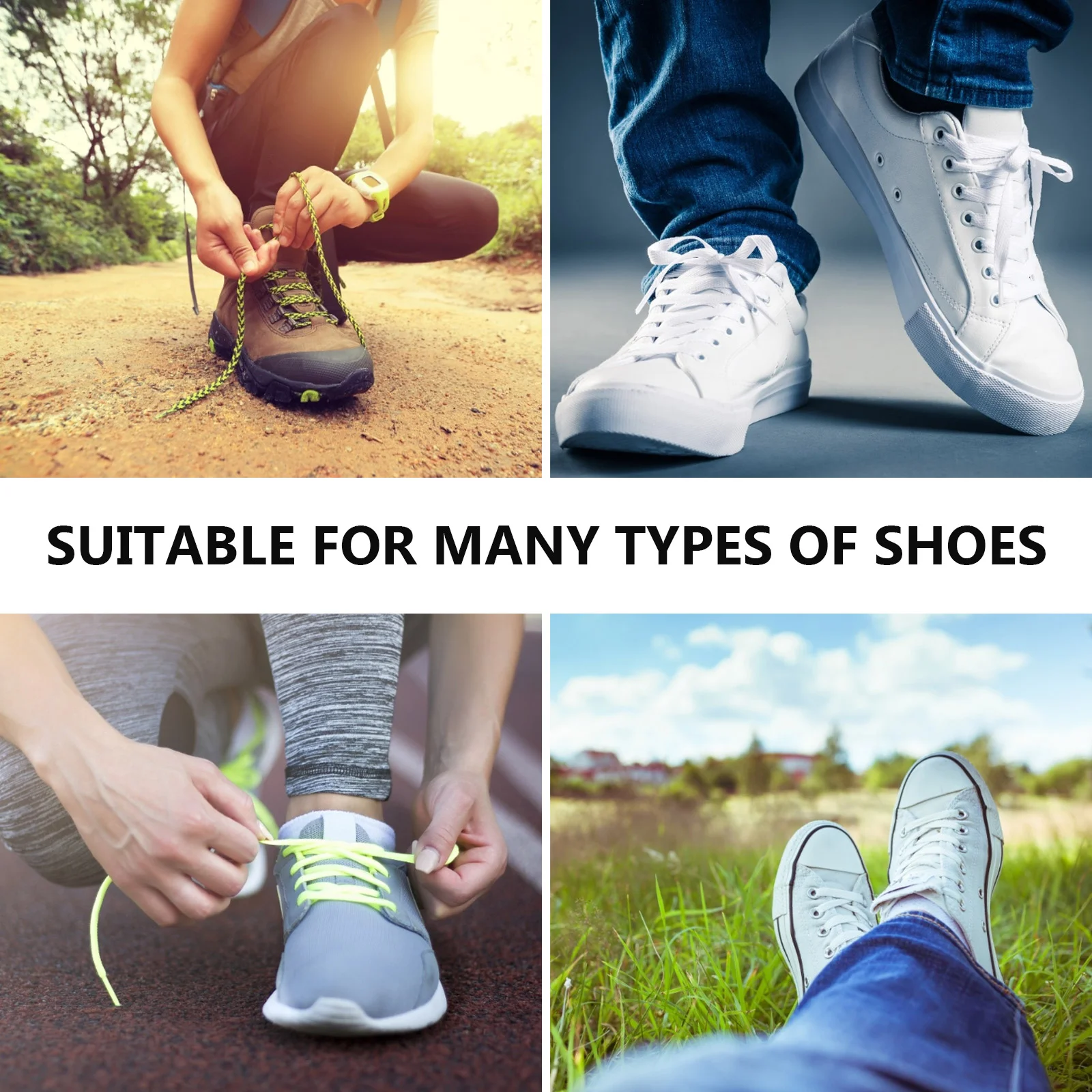 Рисунок 3 - Радужные искусственные шнурки для обуви